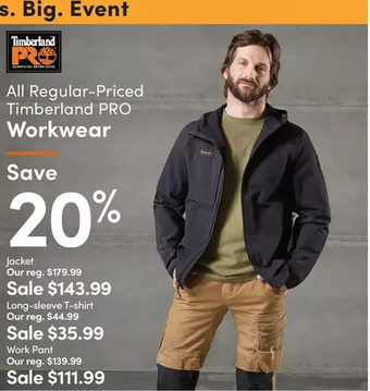 Mark's Timberland offer