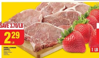 No Frills PORK COMBO CHOPS offer