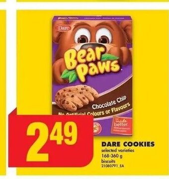 No Frills DARE COOKIES 168-360 g offer