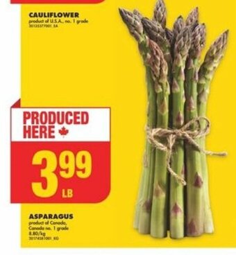 No Frills ASPARAGUS offer