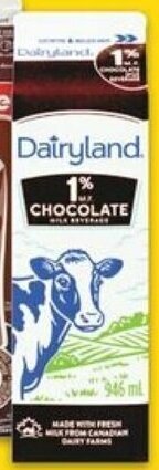 No Frills DAIRYLAND 946 mL CHOCOLATE MILK offer