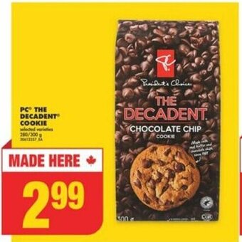 No Frills PC® THE DECADENT COOKIE 280/300 g offer