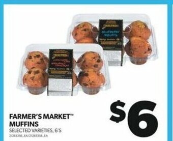 Real Canadian Superstore FARMER'S MARKET MUFFINS 6;S offer