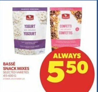 Real Canadian Superstore BASSÉ SNACK MIXES, 415-600 G offer