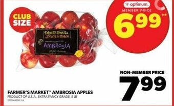 Real Canadian Superstore FARMER'S MARKET AMBROSIA APPLES , 5 LB offer