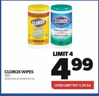 Real Canadian Superstore CLOROX WIPES 75'S offer