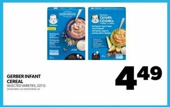 Real Canadian Superstore GERBER INFANT CEREAL offer