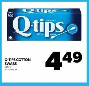 Real Canadian Superstore Q-TIPS COTTON SWABS 500'S offer