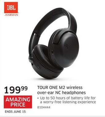 The Source Jbl tour one m2 wireless over-ear nc headphones offer