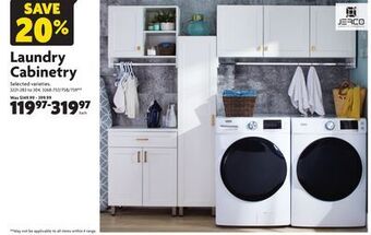 Home Hardware Laundry cabinetry offer