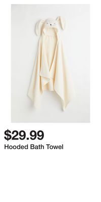 H&M Hooded bath towel offer