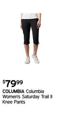 Atmosphere Columbia women's saturday trail ii knee pants offer