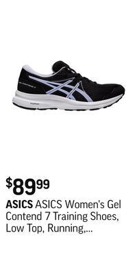 Sport Chek Asics women's gel contend 7 training shoes, low top, running, cushioned, mesh offer