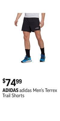 Sport Chek Adidas men's terrex trail shorts offer