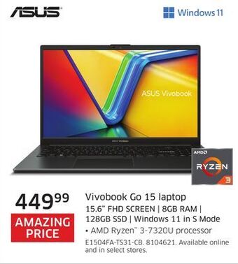 The Source Asus vivobook go 15 laptop offer