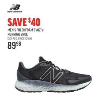 Sport Chek New balance men's freshfoam evoz v1 running shoe offer