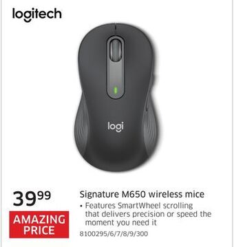 The Source Logitech signature m650 wireless mice offer