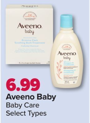 PharmaChoice Aveeno baby baby care offer