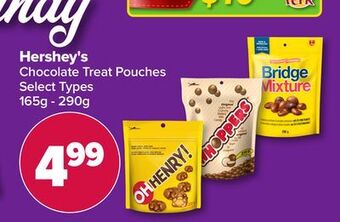 PharmaChoice Hershey's chocolate treat pouches offer