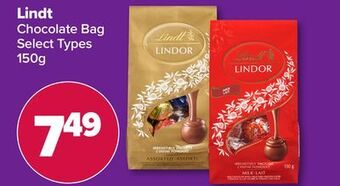 PharmaChoice Lindt chocolate bag offer