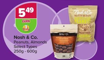 PharmaChoice Nosh & co. peanuts, almonds offer