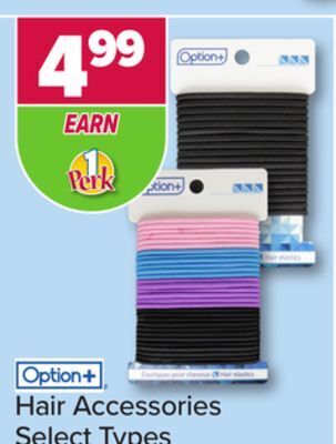PharmaChoice Option+ hair accessories offer