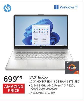 The Source Hp 17.3 laptop offer