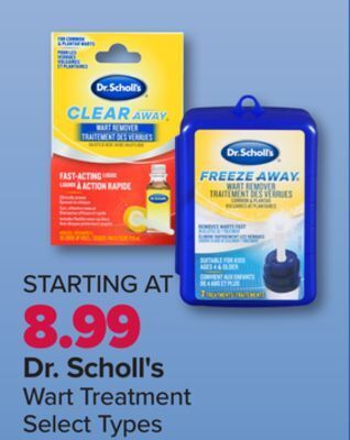 PharmaChoice Dr. scholl's wart treatment offer