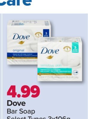 PharmaChoice Dove bar soap offer