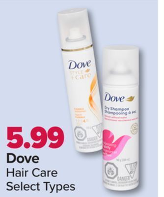 PharmaChoice Dove hair care offer