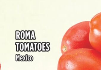 Marché Adonis Roma tomatoes offer