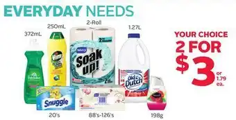 Rexall 250ml 2-roll 20' s 1.27l 88' s-126' s 372ml offer