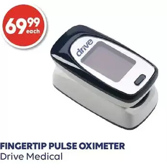 Wellwise by Shoppers Drive medical fingertip pulse oximeter offer