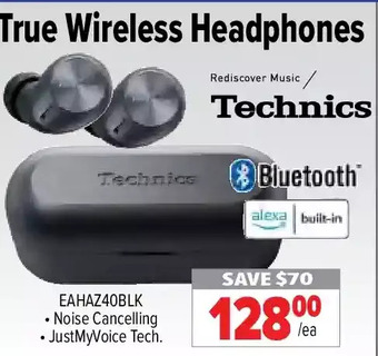 2001 Audio Video Technics true wireless headphones offer
