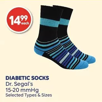 Wellwise by Shoppers Dr. segal's diabetic socks offer