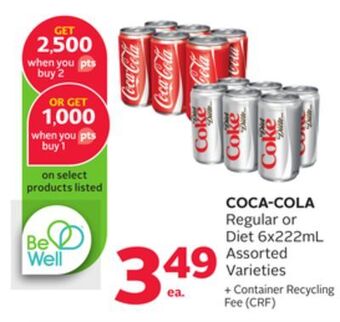 Rexall Coca-cola regular or diet offer
