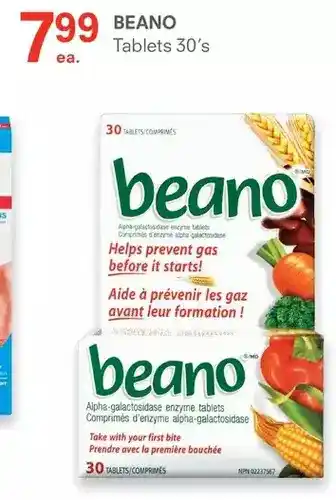Guardian Pharmacy Beano tablets offer