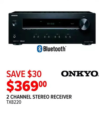2001 Audio Video Onkyo 2 channel stereo receiver offer