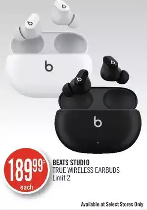 Shoppers Drug Mart Beats studio true wireless earbuds offer