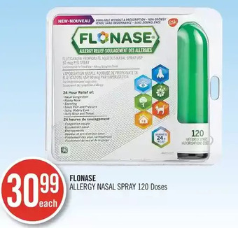 Shoppers Drug Mart Flonase allergy nasal spray offer