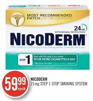 Shoppers Drug Mart Nicoderm offer