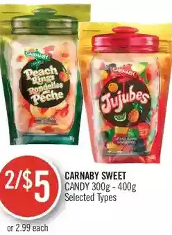 Shoppers Drug Mart Carnaby sweet candy offer