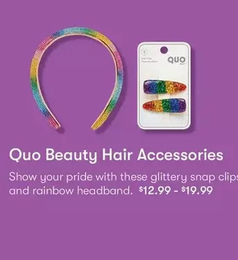 Shoppers Drug Mart Quo beauty hair accessories offer