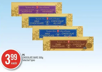 Shoppers Drug Mart Pc chocolate bars offer
