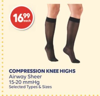 Wellwise by Shoppers Compression knee highs offer
