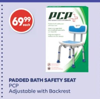 Wellwise by Shoppers Padded bath safety seat offer