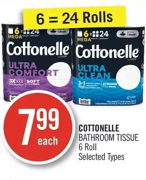 Shoppers Drug Mart Cottonelle bathroom tissue offer