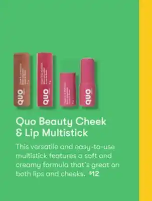 Shoppers Drug Mart Our beauty cheek 7 lip multistick offer