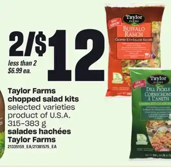 Independent City Market Salades hachées taylor farms, 315-383 g offer