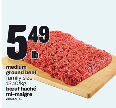 Independent City Market Bœuf haché mi-maigre offer